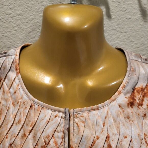 Chico's Size 0 (X-Small) Travelers Multi-Colored Jacket Open Front 3/4 Sleeves - Picture 5 of 13